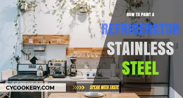 Transform Your Fridge: Easy Steps to Paint Stainless Steel Look