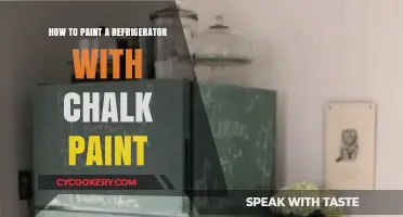 Revamp Your Kitchen: A Step-by-Step Guide to Chalk Painting Your Refrigerator