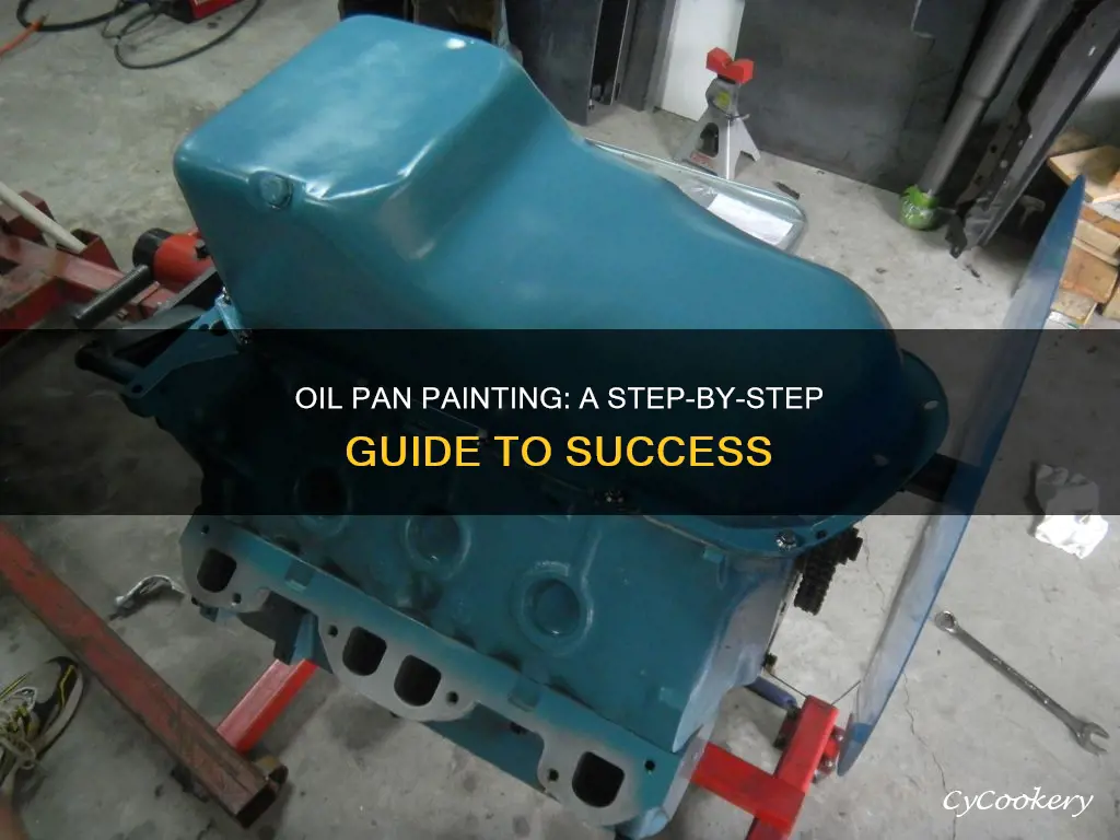 how to paint an oil pan