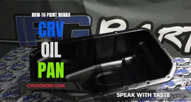 Painting Honda CRV Oil Pan: A Step-by-Step Guide