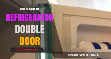 Transform Your Kitchen: Easy Steps to Paint Your Double-Door Fridge