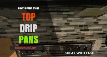 Transform Stove Top Drip Pans with a Splash of Paint