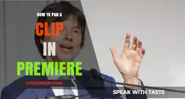 Panning Clips in Premiere: A Step-by-Step Guide