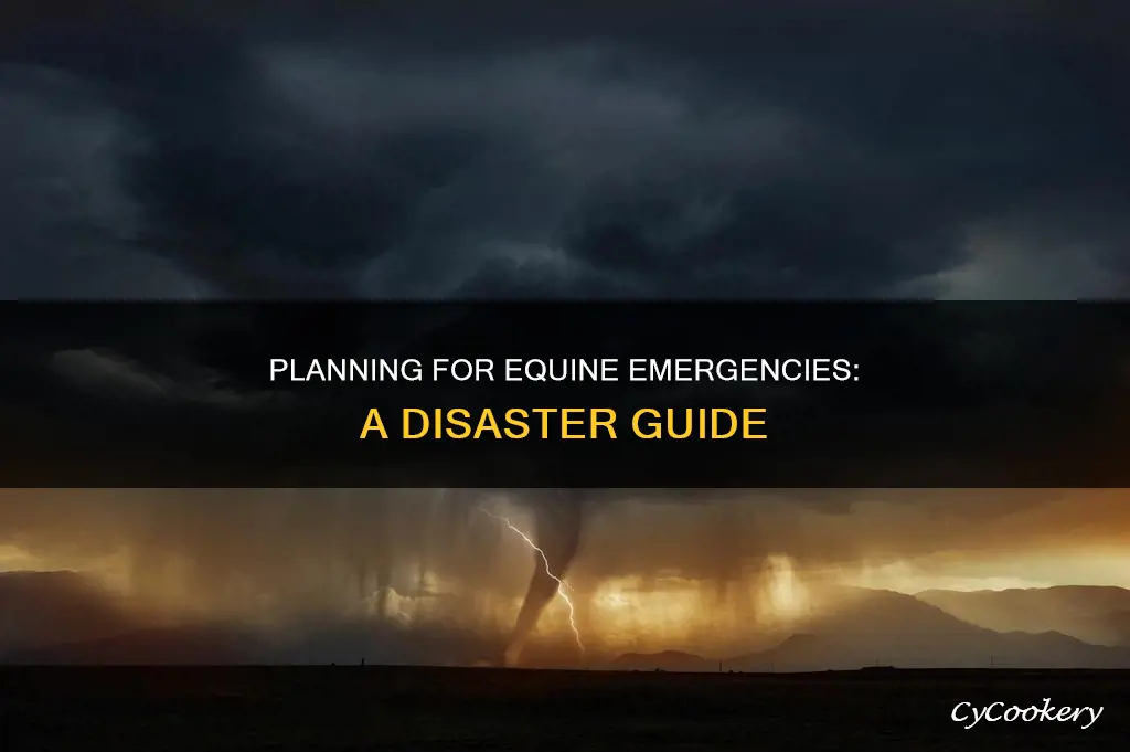 how to pan a disaster plan for horses