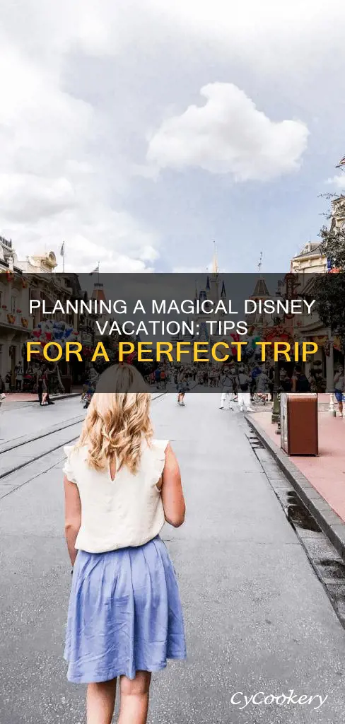 how to pan a disney land vacation