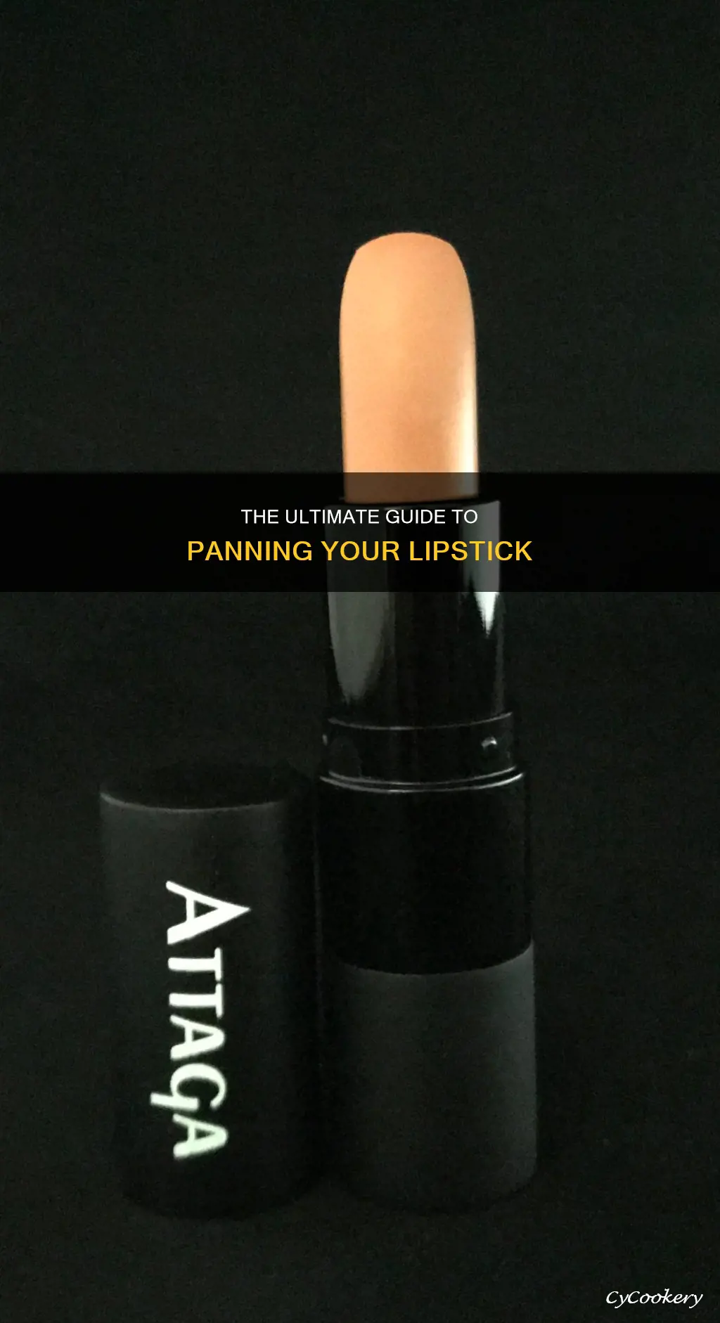 how to pan a lipstick