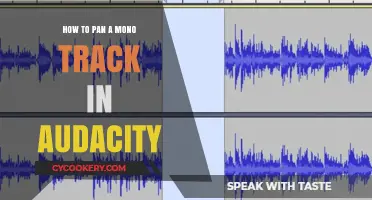 Panning Mono Tracks in Audacity: A Quick Guide