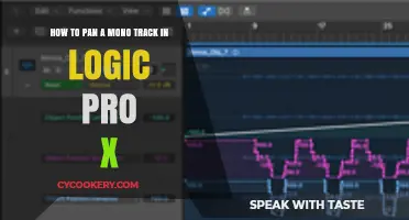 Panning Mono Tracks in Logic Pro X: A Quick Guide