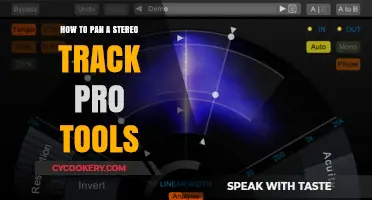 Panning Stereo Tracks in Pro Tools: A Quick Guide
