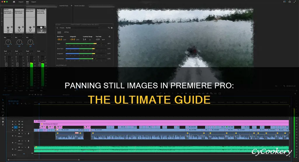 how to pan a still image premier pro