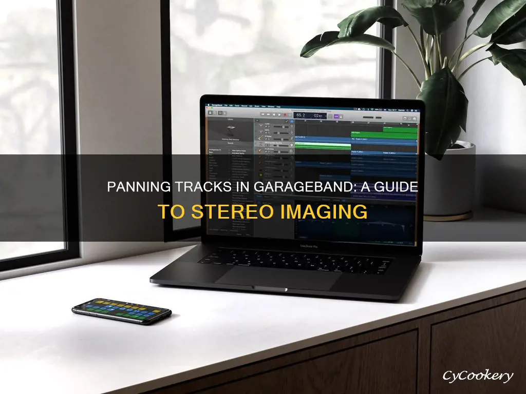 how to pan a track in garageband