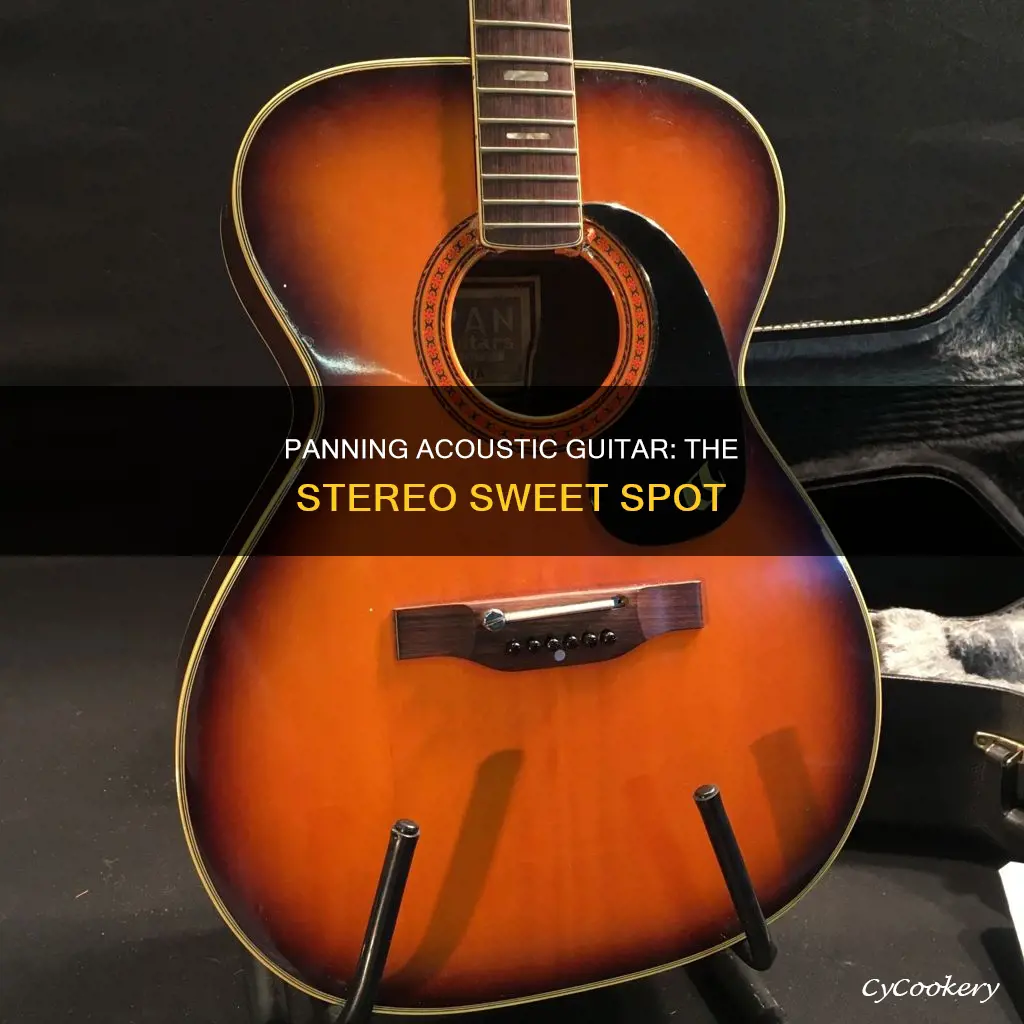 how to pan acousitc guitar