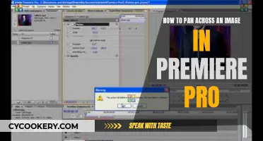 Panning Images: Premiere Pro's Easy Guide