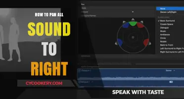 Panning Sound to the Right: A Step-by-Step Guide