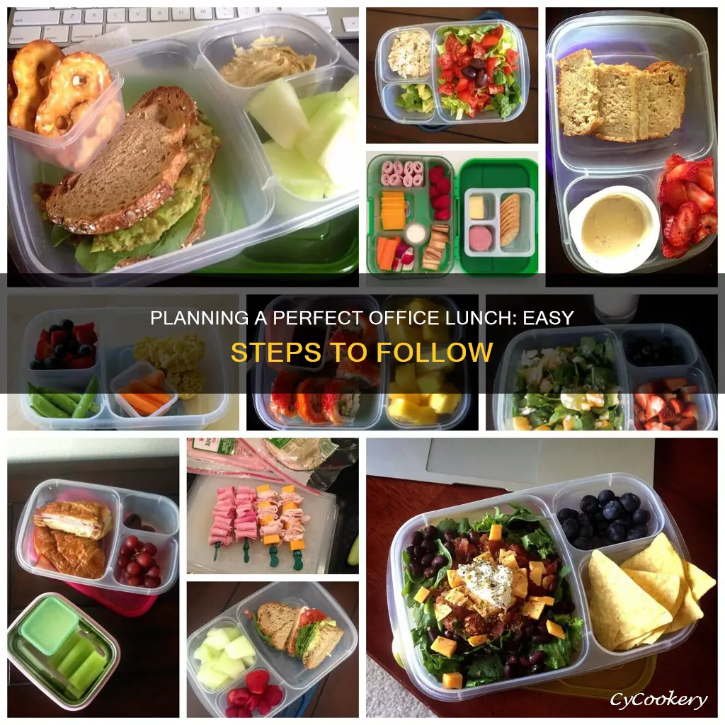 how to pan an office lunch