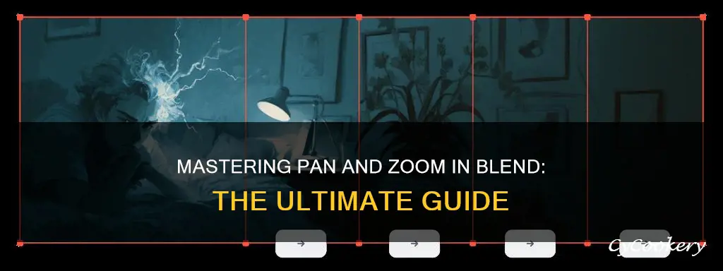 how to pan and zoom in blend