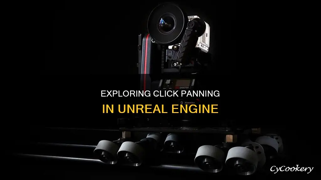 how to pan around a click unreal engine