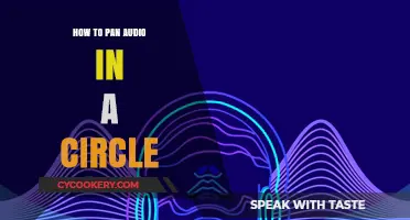 Panning Audio: Create a Circular Sound Experience