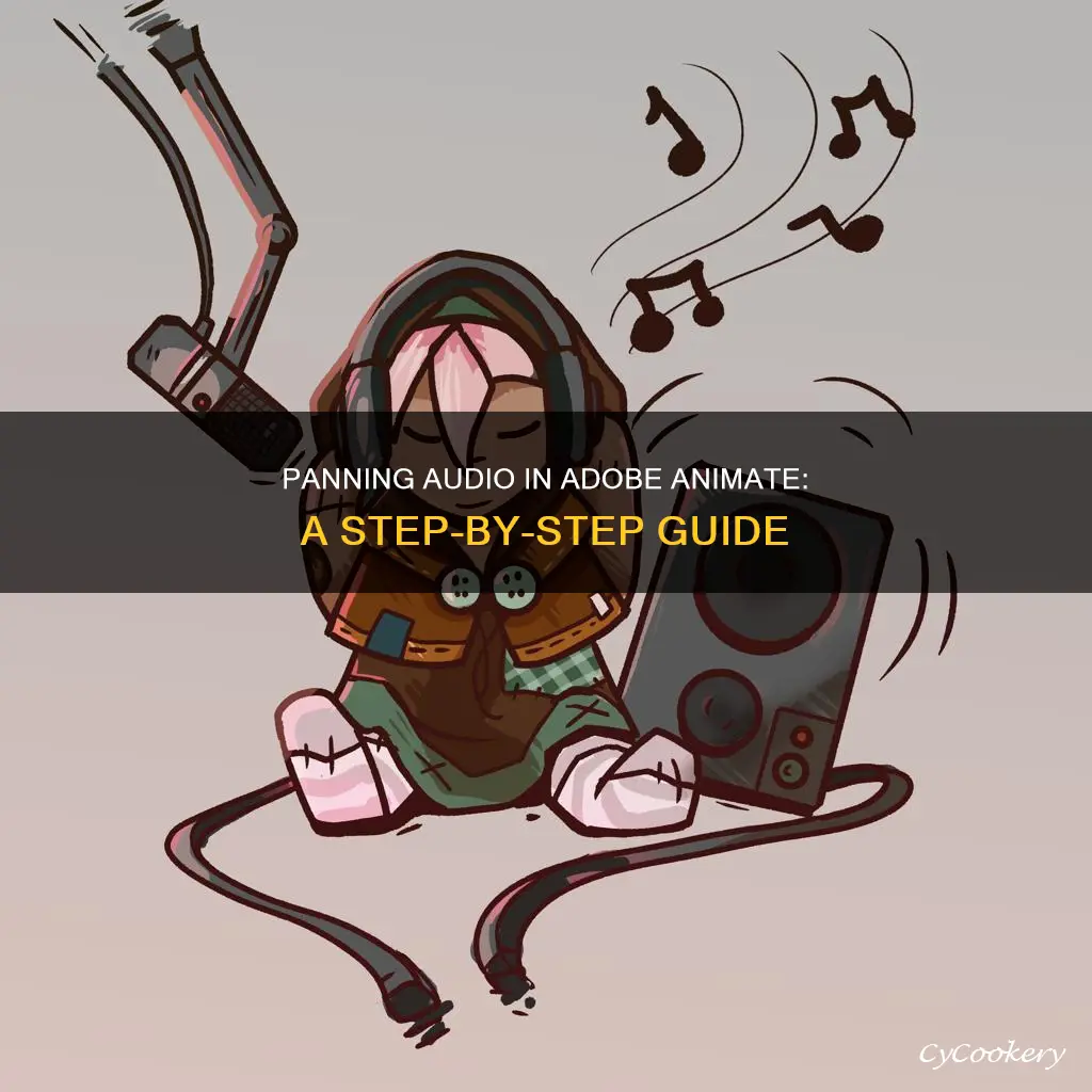 how to pan audio in adobe animate