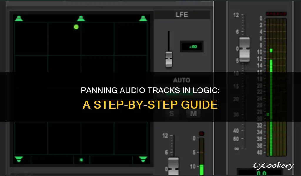 how to pan audio tracks in logic