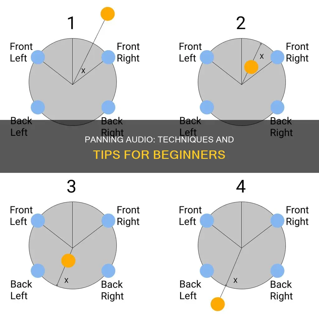 how to pan audio