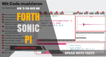Panning Techniques in Sonic Pi: Mastering Back and Forth
