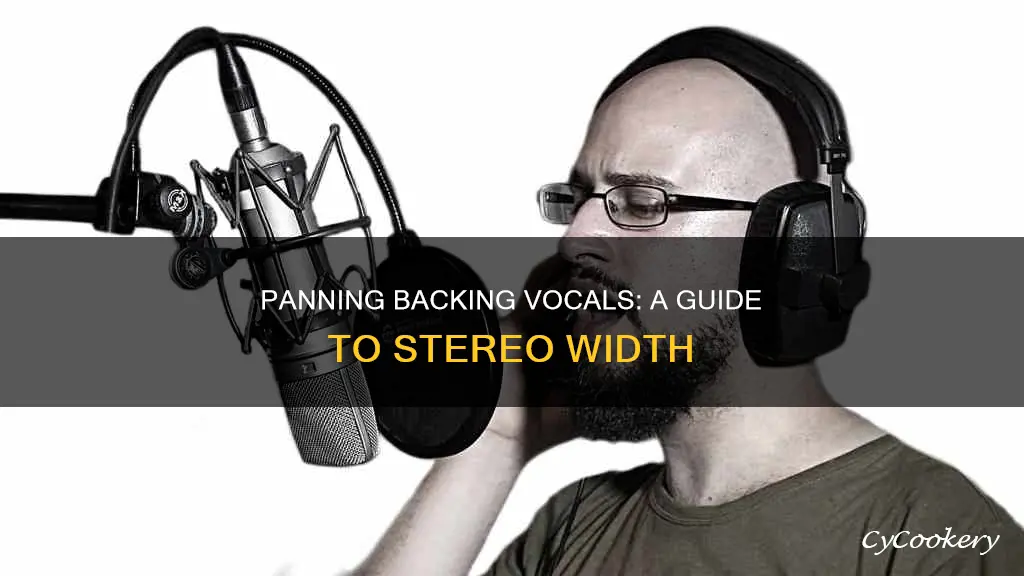 how to pan backing vocals