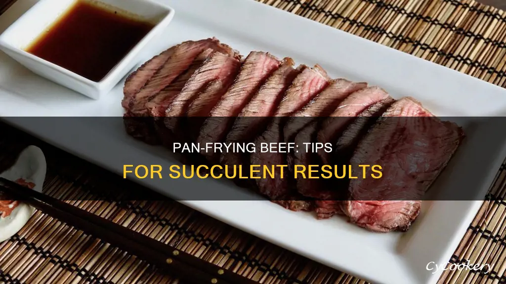 how to pan beef