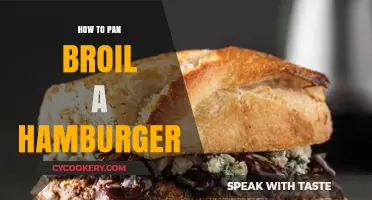Pan Broiling Hamburgers: A Quick and Tasty Guide