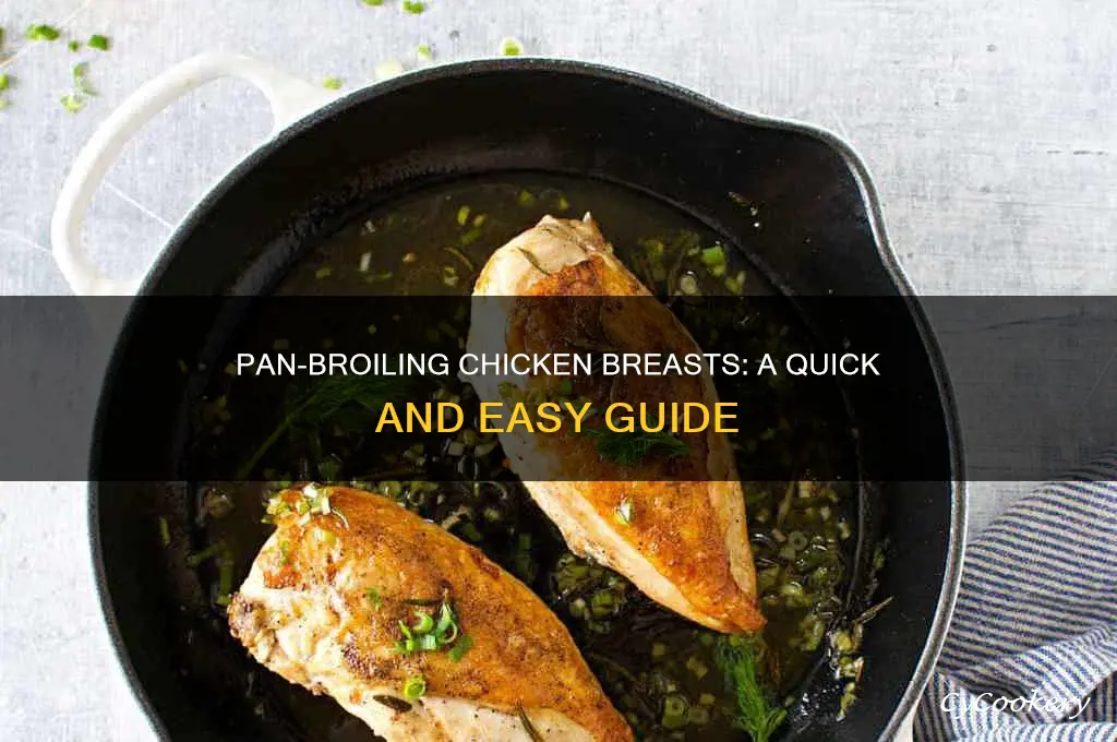 how to pan broil chicken breast