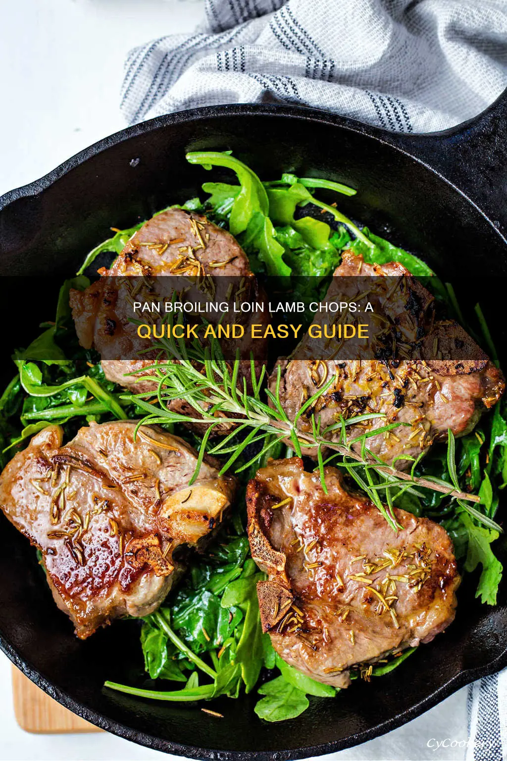 how to pan broil loin lamb chops
