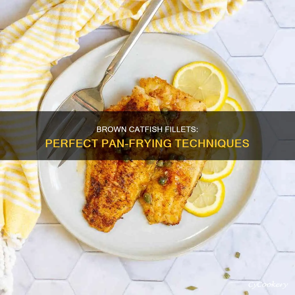 how to pan brown catfish fillets