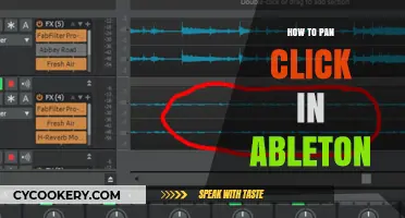 Panning Clicks in Ableton: A Quick Guide