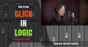 Panning and Clicking: Logic's Creative Control