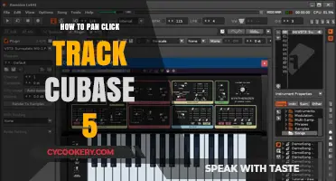 Panning Click Tracks in Cubase 5: A Quick Guide