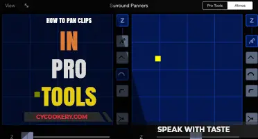Panning Clips in Pro Tools: A Beginner's Guide
