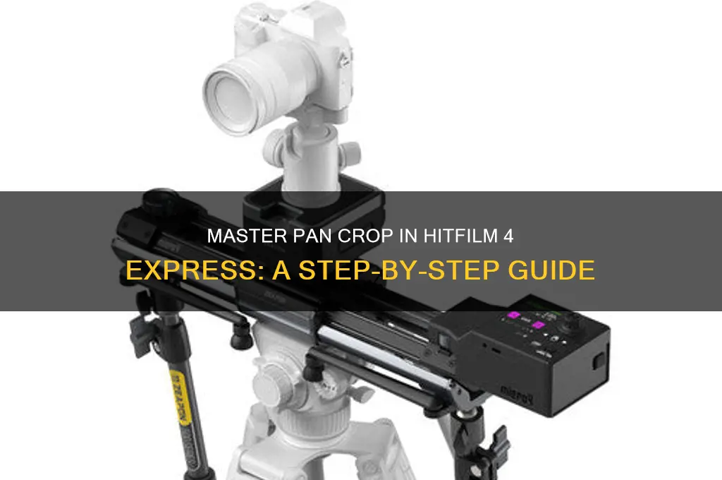 how to pan crop using hitfilm 4 express