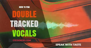 Panning Double-Tracked Vocals: A Guide to Stereo Width