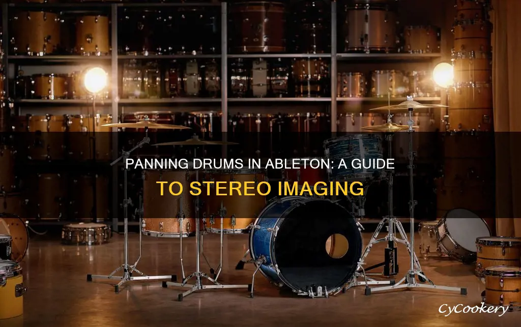 how to pan drums ableton