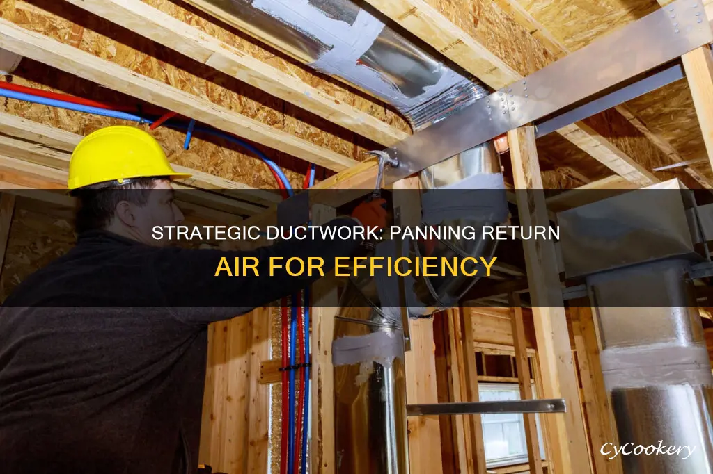 how to pan ductwork return air