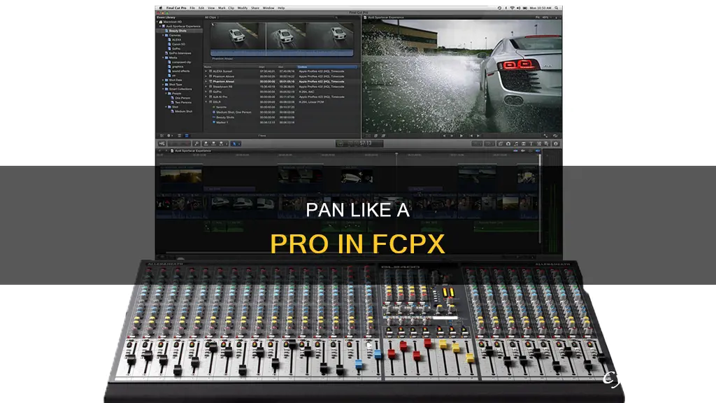 how to pan fcpx