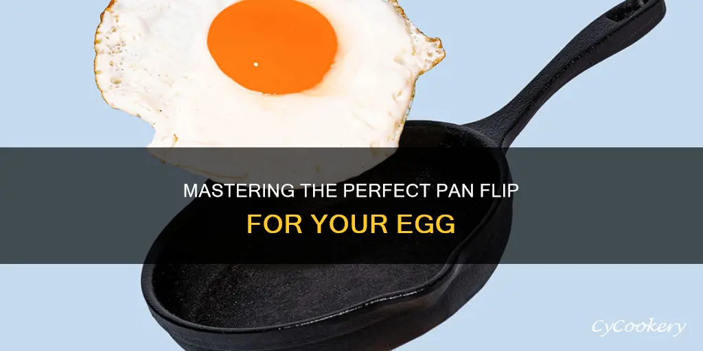 how to pan flip an egg