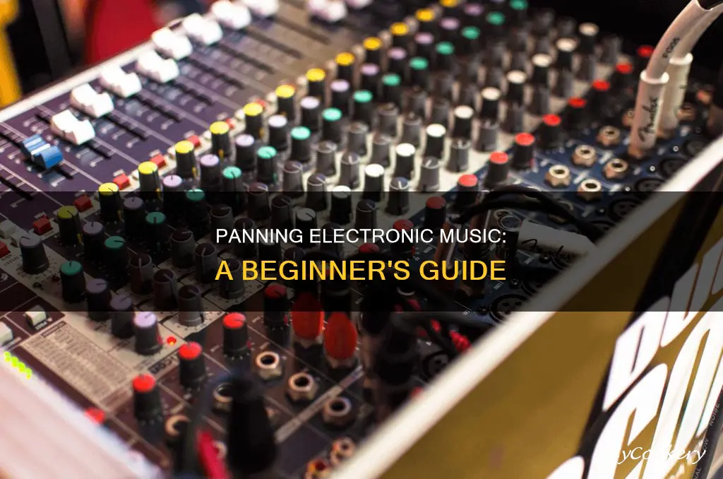 how to pan for electronic music