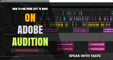 Panning in Adobe Audition: Left to Right Movement Explained