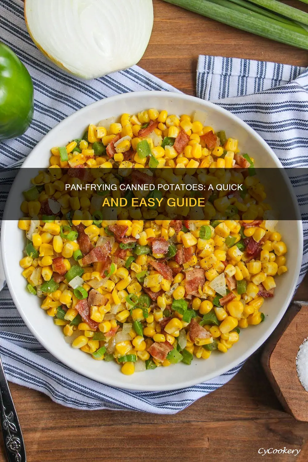 how to pan fry canned potatoes