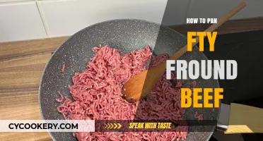 Pan-Frying Ground Beef: Quick Tips and Tricks