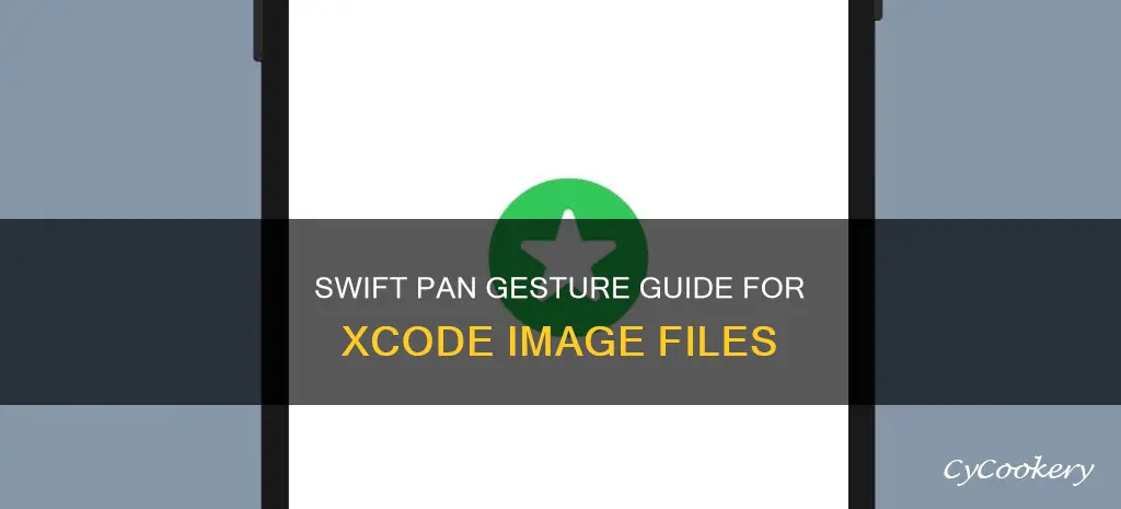 how to pan gesture on image file xcode 4 swift