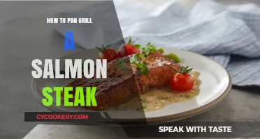 The Perfect Pan-Grilled Salmon Steak: A Simple Guide