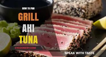Pan-Grilled Ahi Tuna: A Simple, Quick, and Delicious Recipe