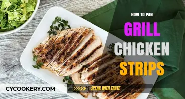 Pan-Grilled Chicken Strips: A Quick and Easy Guide